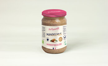 Perl´Amande Mandelmus, braun, bio & roh