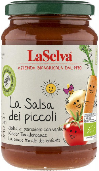 La Selva Kinder Tomatensauce mit Gemüse - Salsa dei Piccoli - 340g