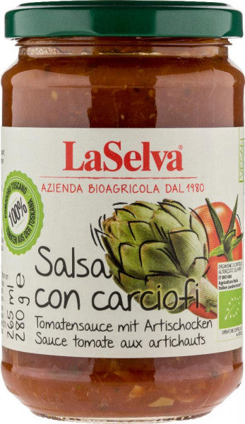 La Selva Tomatensauce mit Artischocken - 280g