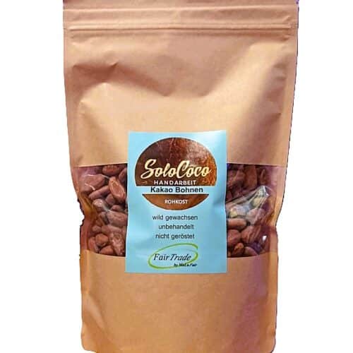 SoloCoco Kakaobohnen roh 500g