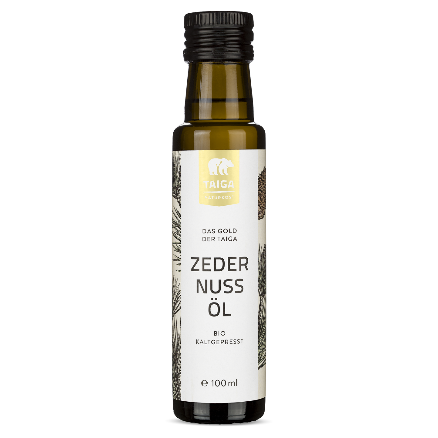 Zedernuss-Öl, bio, roh, 100 ml