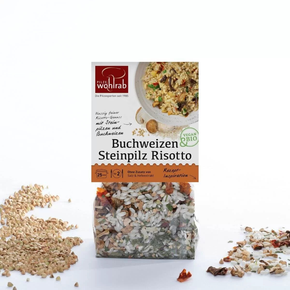 Wohlrab Buchweizen Steinpilz Risotto Bio 175g