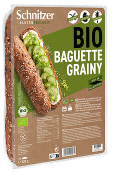Schnitzer Bio Baguette Grainy 320g