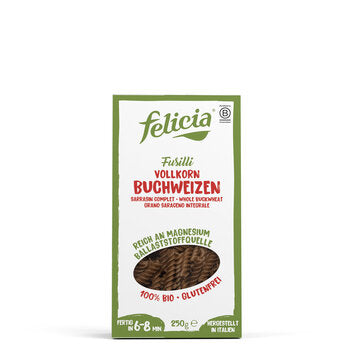 Felicia Bio Buchweizen Fusilli 250g