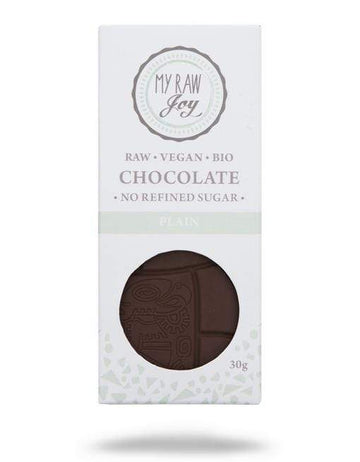 My Raw Joy Rohe Schokolade Natur - Klein 30g