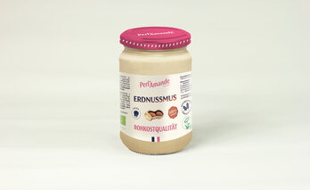 Perl´Amande Erdnussmus, Rohkost 250g