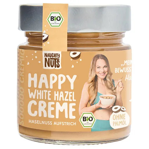 Happy White Hazel Creme, Naughty Nuts,  250 g