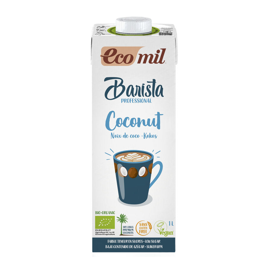EcoMil Bio Kokosdrink Barista (zuckerarm) 1l