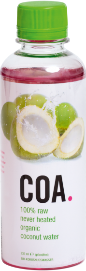 COA Bio-Rohkost-Kokoswasser lecker und gesund, 500 ml
