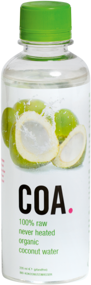 COA Bio-Rohkost-Kokoswasser lecker und gesund, 500 ml