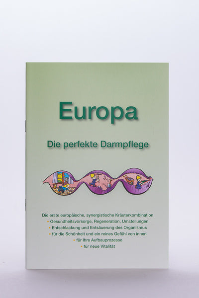 Gesundheits-Mittel  "Europa Darmpflege, Quellpulver Spezial"  Die EUROPA-Kur