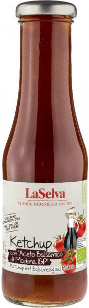 La Selva Tomaten Ketchup mit Balsamessig aus Modena - 340g
