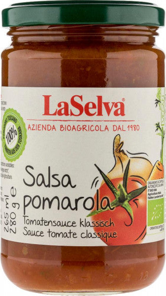 La Selva Tomatensauce klassisch mit Gemüse - Salsa pomarola - 280g