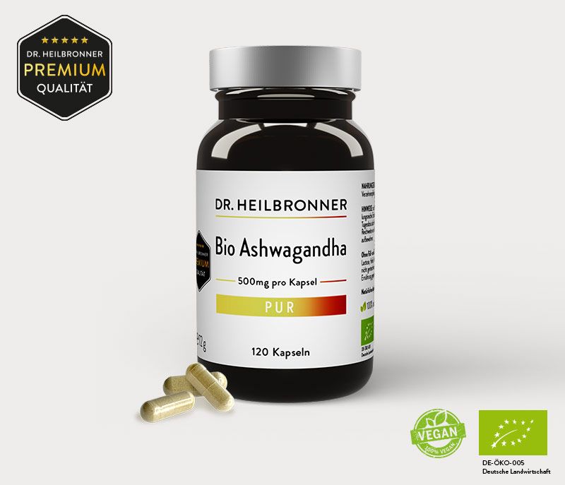 Dr. Heilbronner Bio Ashwagandha PUR Kapseln