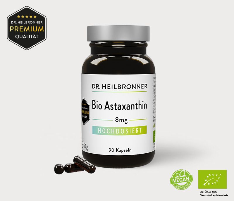 Dr. Heilbronner Bio Astaxanthin Hochdosiert 8mg