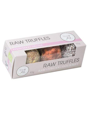 My Raw Joy Raw Gourmet Trüffel- Erdbeer-Orangen-Mix 45g