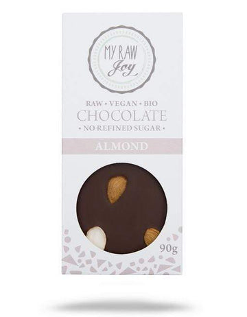 My Raw Joy Rohe Mandelschokolade - Groß 90g