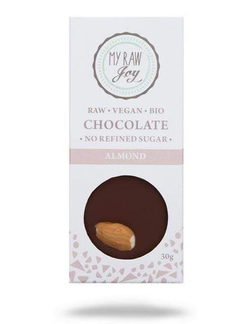 My Raw Joy Rohe Mandelschokolade - Klein 30g