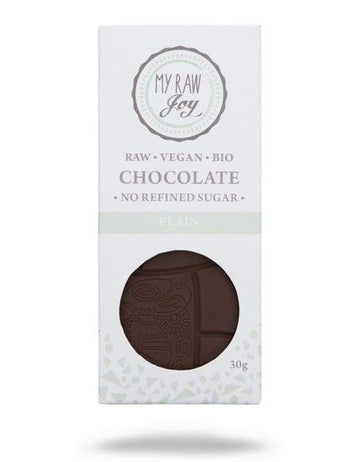 My Raw Joy Rohe Schokolade Natur - Klein 30g